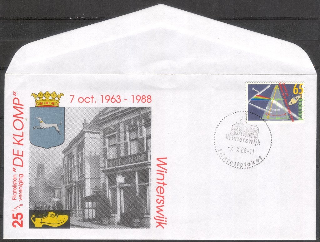 25 jaar Filatelisten Vereniging De Klomp Winterswijk 1988, Verzenden, Envelop