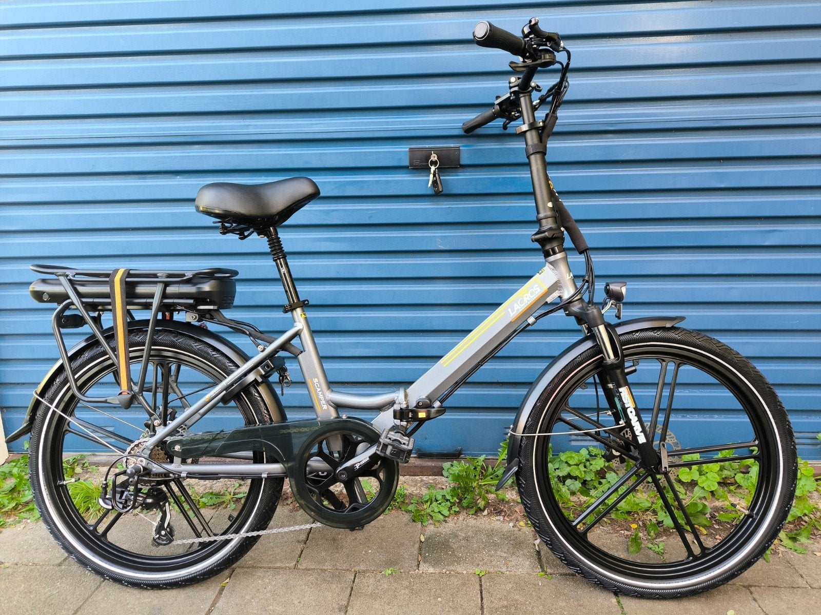 Z.G.A.N Lacros S400 XL Elektrische Vouwfiets 24 inch 17,5 Ah, Fietsen en Brommers, 20 inch of meer, Versnellingen, Ophalen of Verzenden