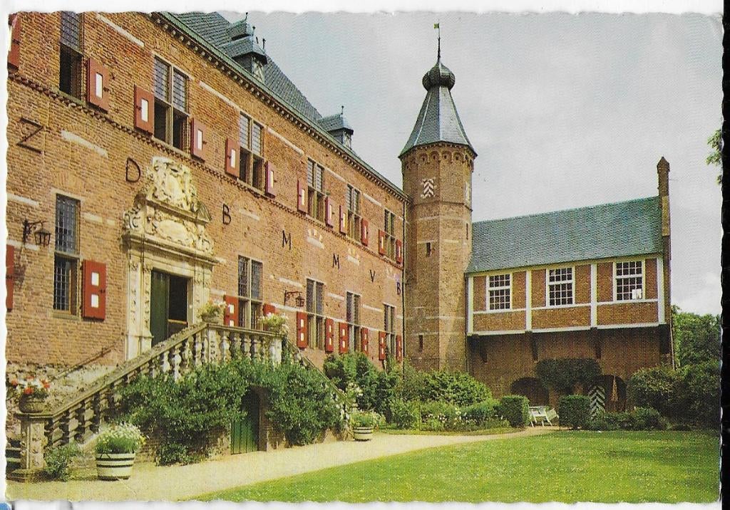 's Heerenberg Huis Bergh Gelopen Ansichtkaart ( A572, Ophalen of Verzenden, 1980 tot heden, Gelopen, Overijssel