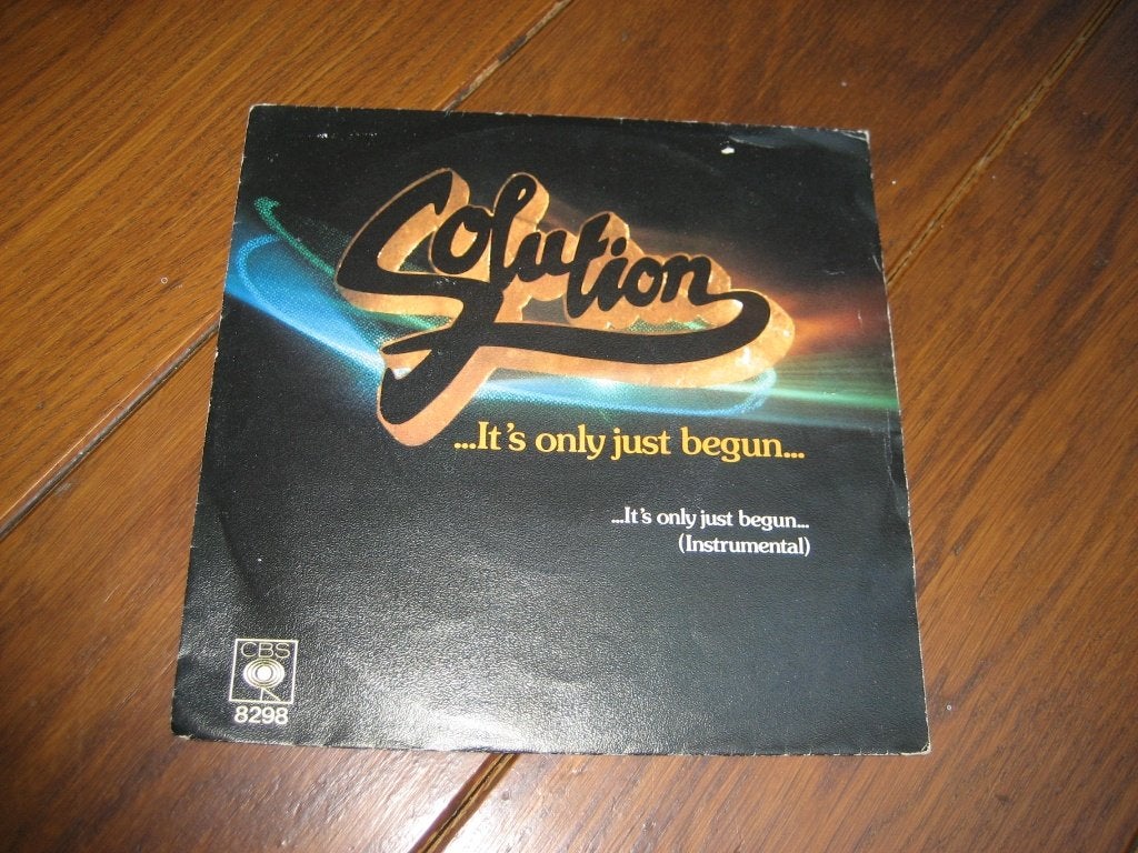 Nederbeat solution its only just begun, Ophalen of Verzenden, Gebruikt, 7 inch, Rock en Metal