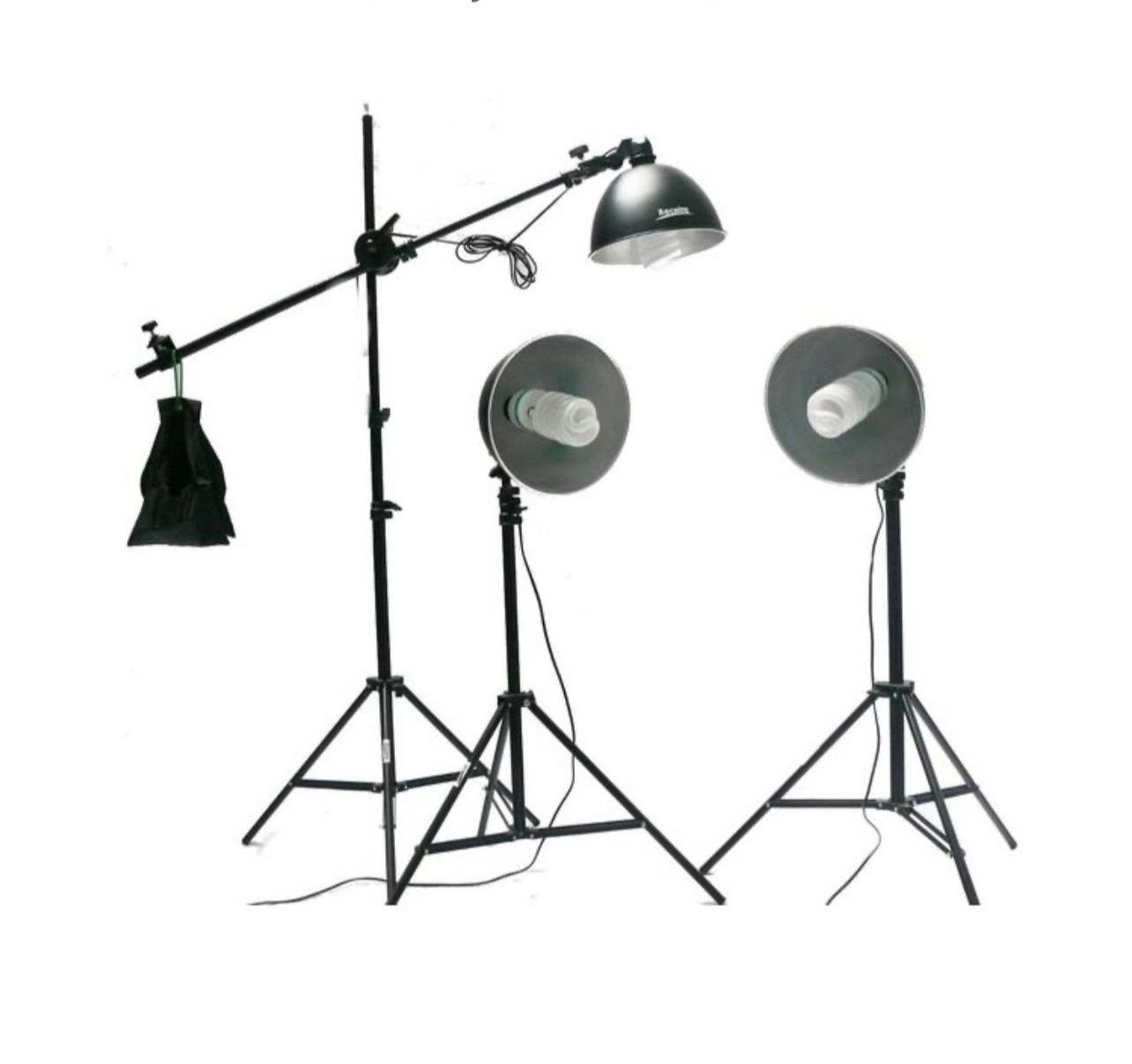 Bresser Fotostudio lampen set, NIEUW in gesealde doos, Ophalen, Zo goed als nieuw, Complete fotostudio