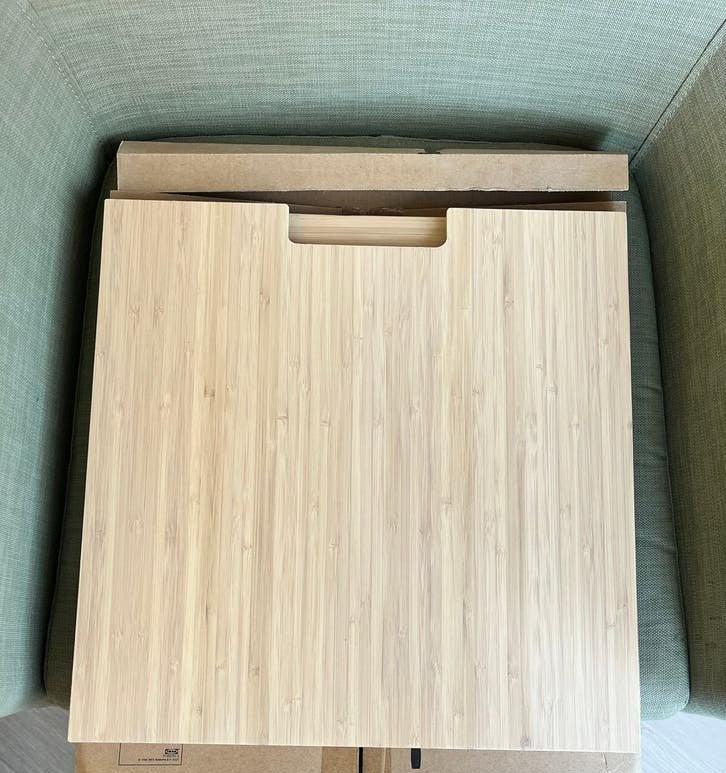 IKEA FRÖJERED Ladefront licht bamboe 40x40 cm, Ophalen, Nieuw