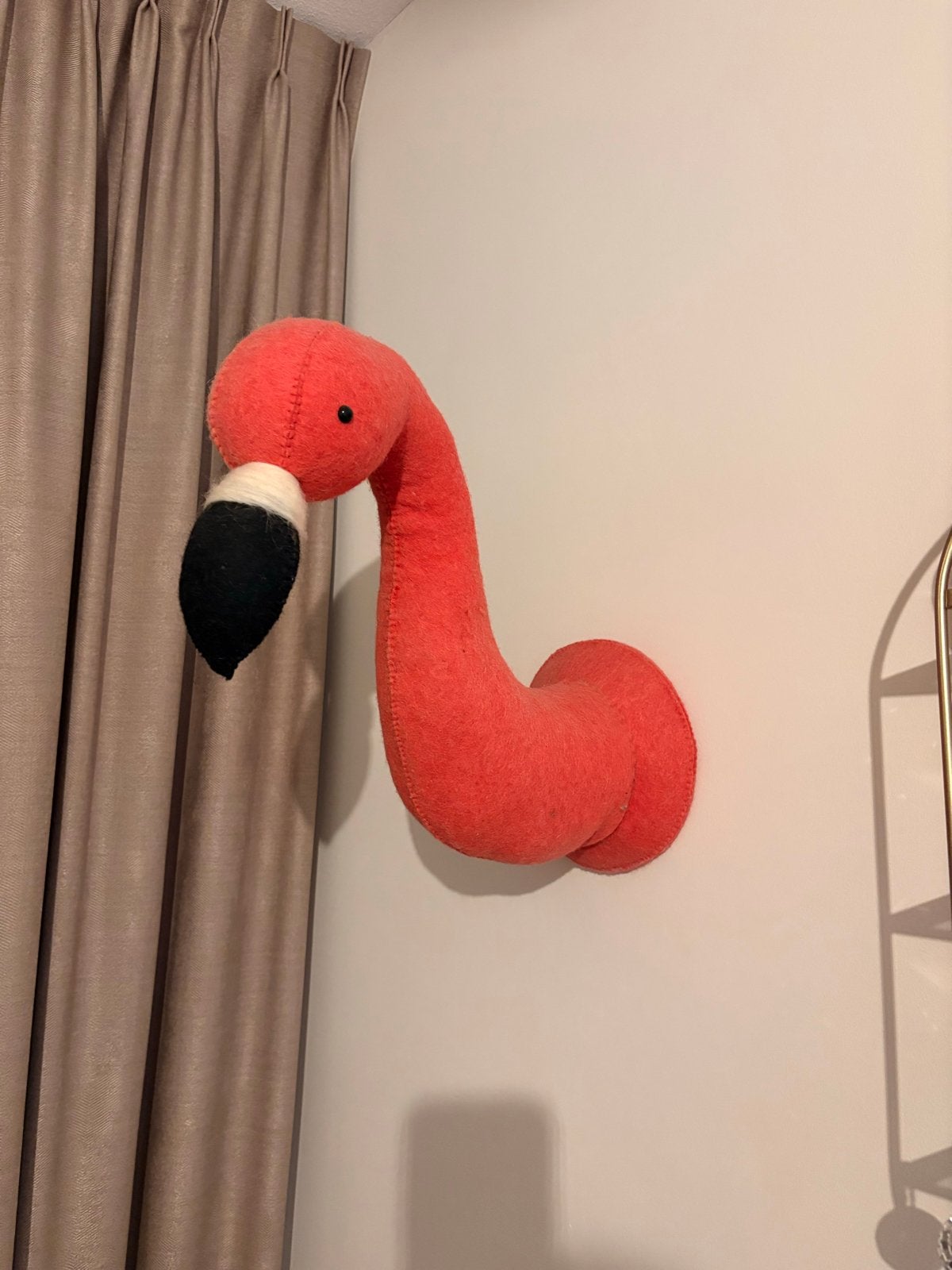 Sissy boy flamingo wanddecoratie voor kinderkamer, Roze, Ophalen of Verzenden, Zo goed als nieuw, Modern