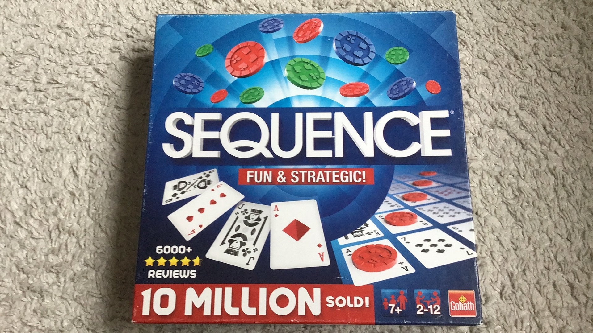 Sequence, Vijf spelers of meer, Ophalen of Verzenden, Gebruikt