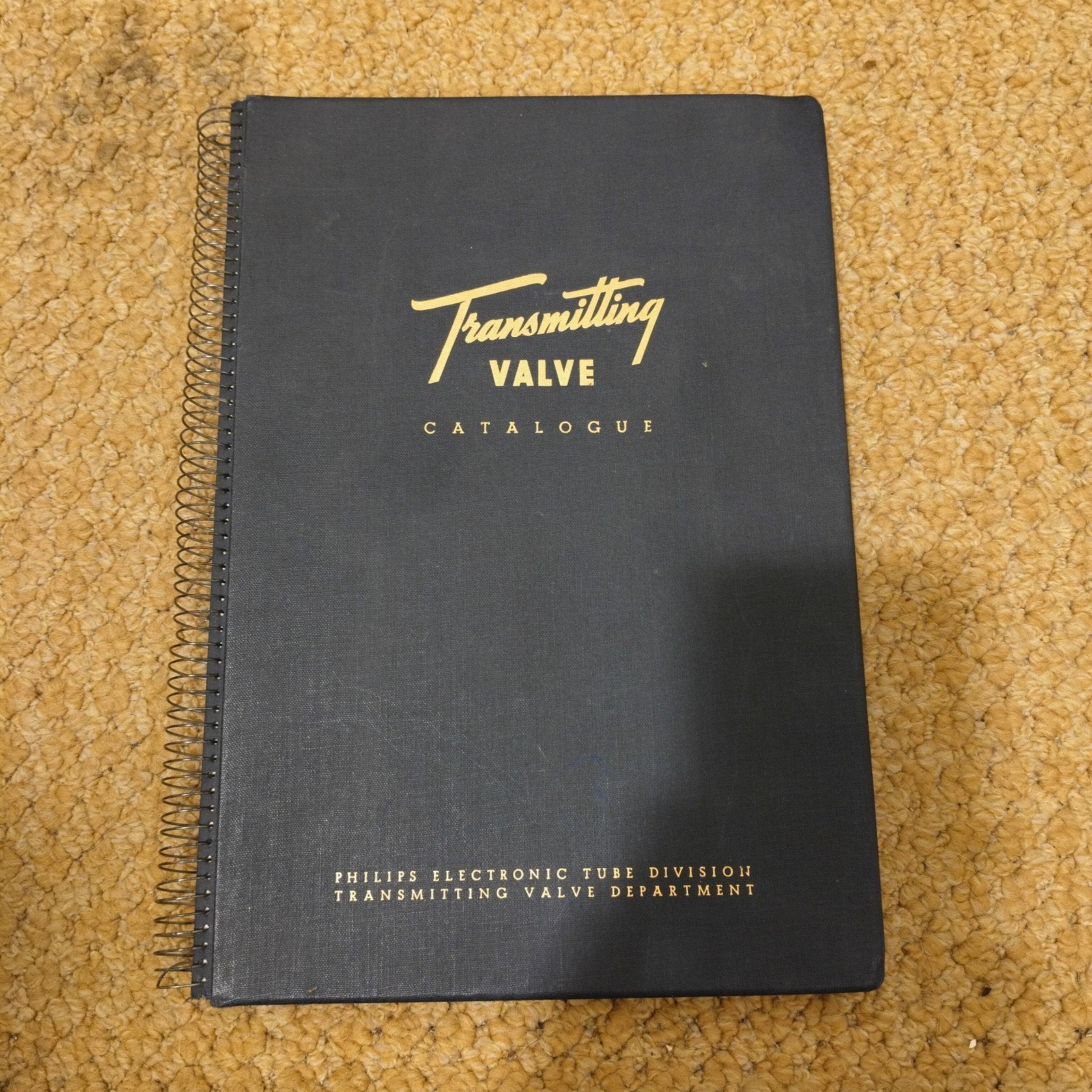 Philips Transmitting Valve Catalogue - Zeldzaam!, Ophalen of Verzenden, Elektrotechniek, Philips Electronic Tube Division