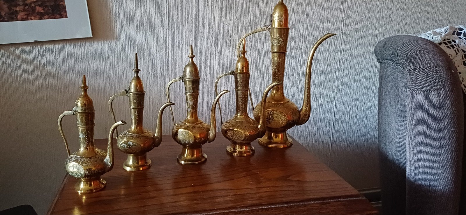 Arabische dalkah-koffiepotten, Ophalen, Beeldje of Figuurtje