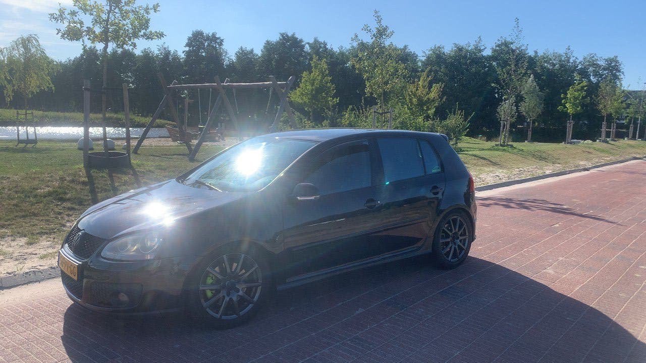 Volkswagen Golf 2.0 GTI 147KW 5D 2005 Zwart, Auto's, Volkswagen, 4 cilinders, Zwart, Origineel Nederlands, Handgeschakeld