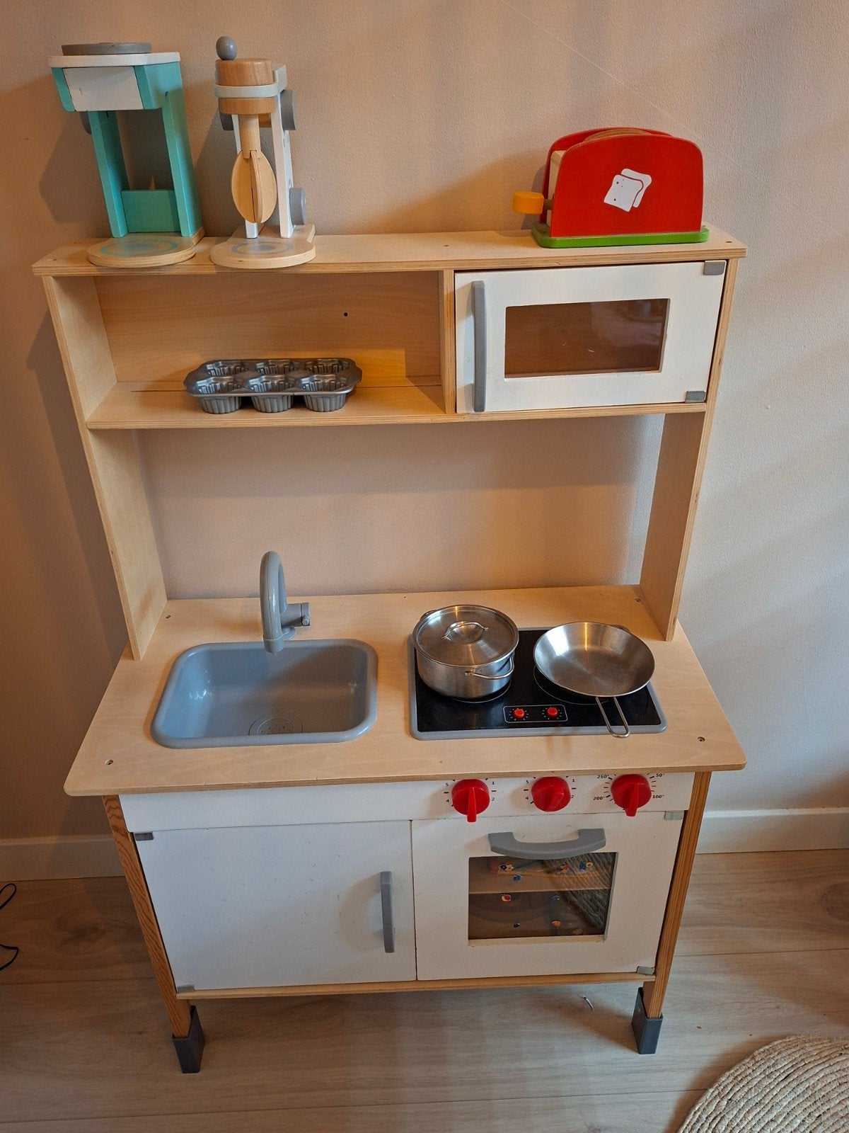 Houten speelkeukentje, Ophalen, Gebruikt, Hout, Speelkeuken