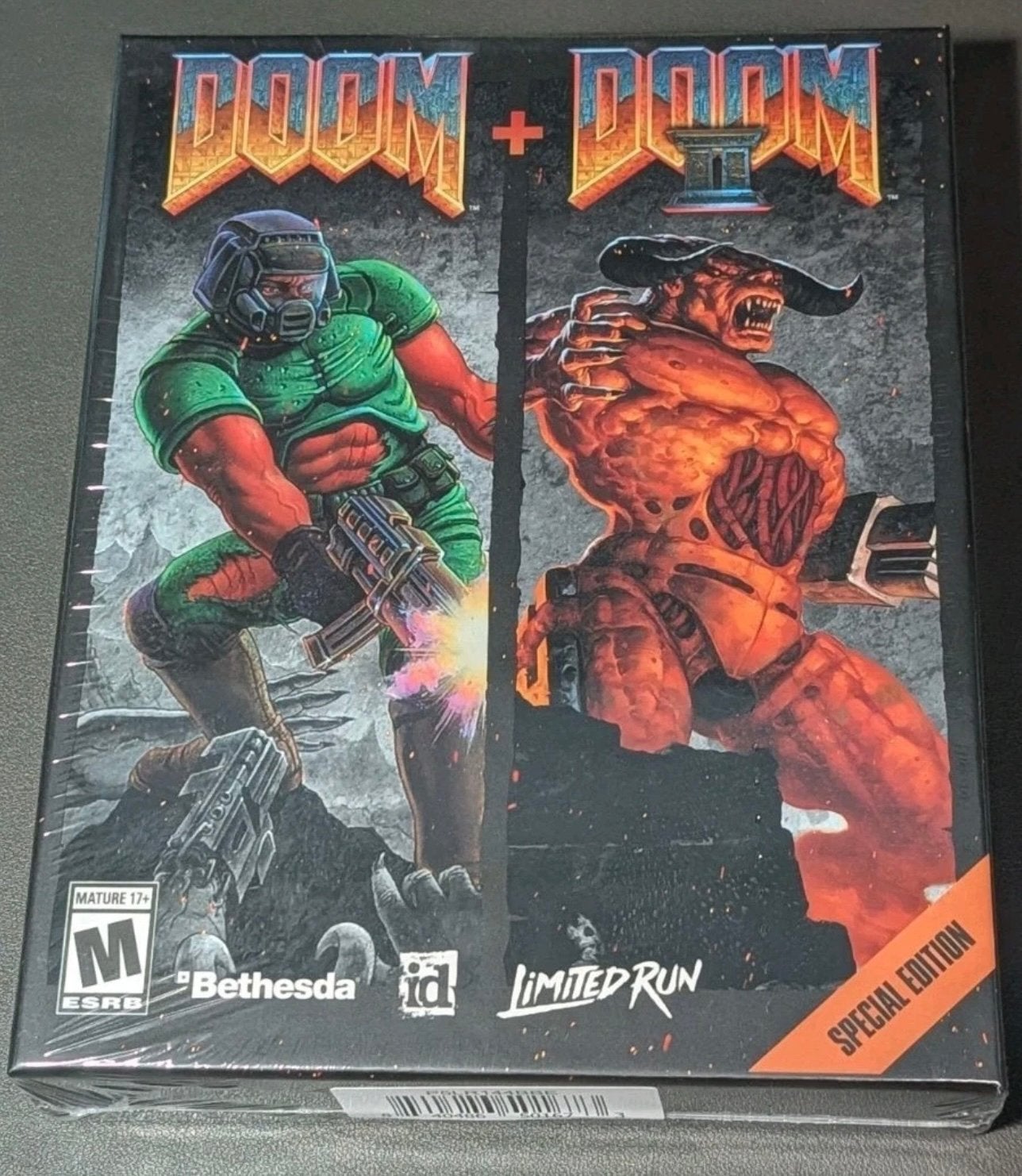 Doom 1 + Doom 2 Limited run , Big box edition, Vanaf 18 jaar, Shooter, 1 speler, Ophalen of Verzenden