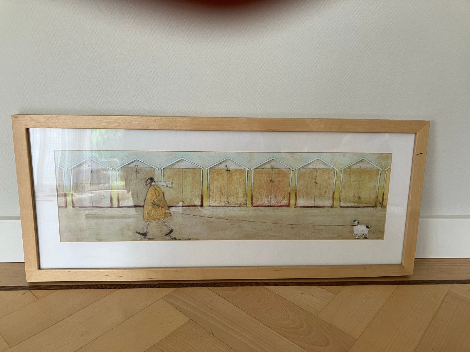 Sam Toft IKEA Mr Mustard ingelijste print, Ophalen, Oorspronkelijke maker, 75 tot 100 cm, Print