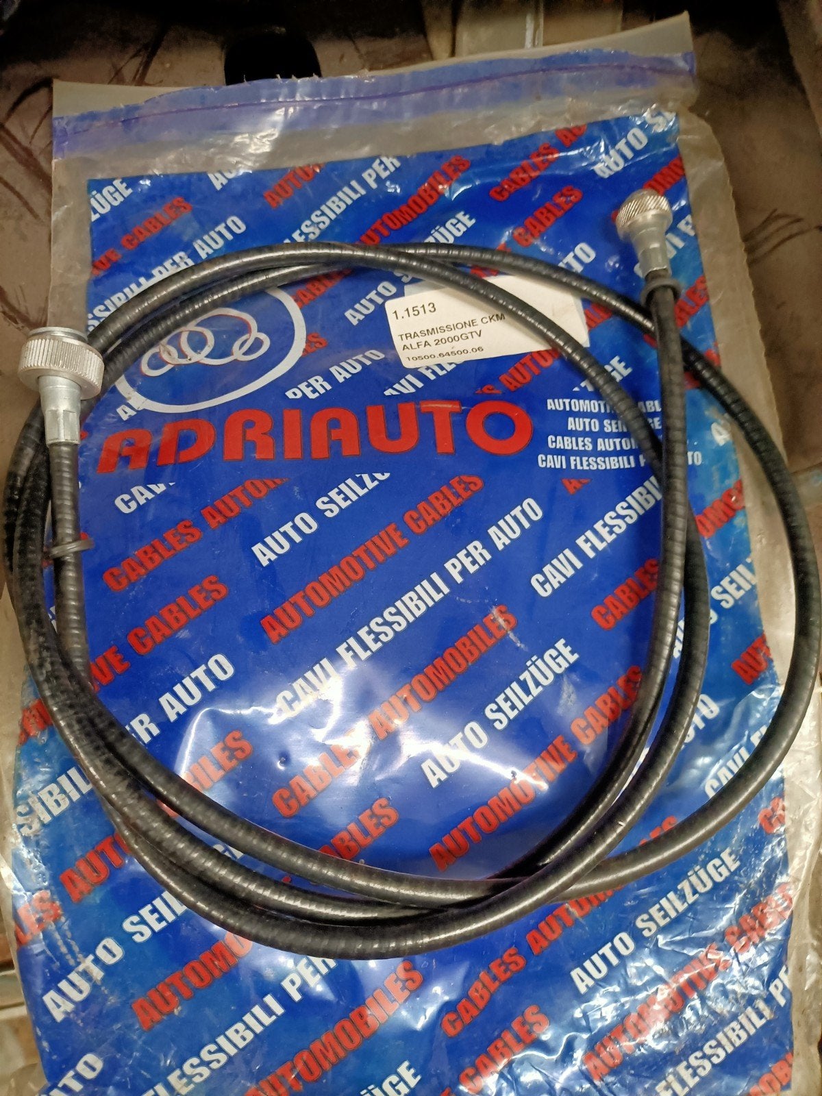 alfa romeo 2000 gtv bertone kilometer teller kabel, Ophalen