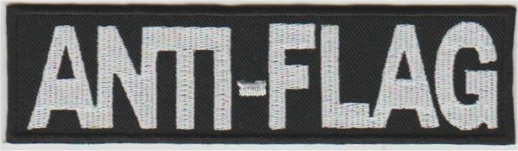 Anti-Flag patch embleem, Verzenden, Nieuw, Kleding