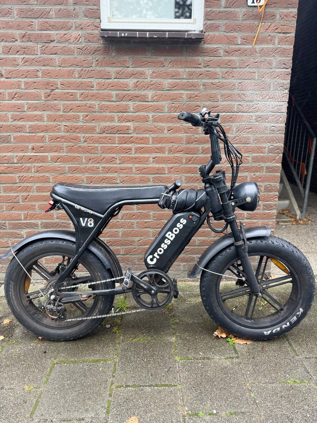 CrossBoss V8 E-bike met 750W motor en gashendel, Ophalen of Verzenden, Gebruikt, Overige merken