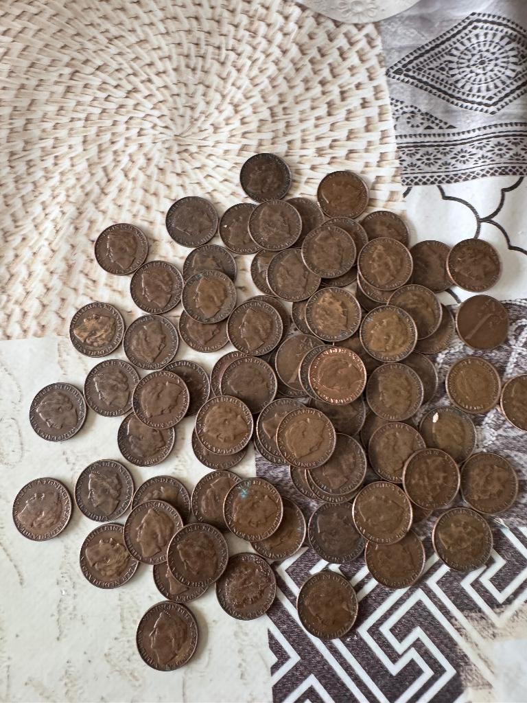 Centen, Postzegels en Munten, Munten | Nederland, Ophalen, Koningin Wilhelmina, 1 cent, Setje