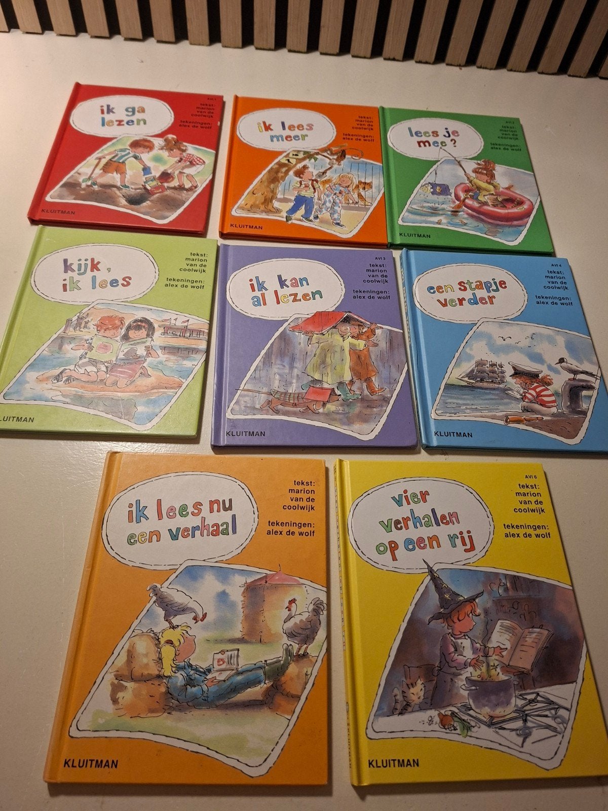 Leven is leuk - avi boekjes Kluitman  - complete set, Boeken, Ophalen of Verzenden, Zo goed als nieuw
