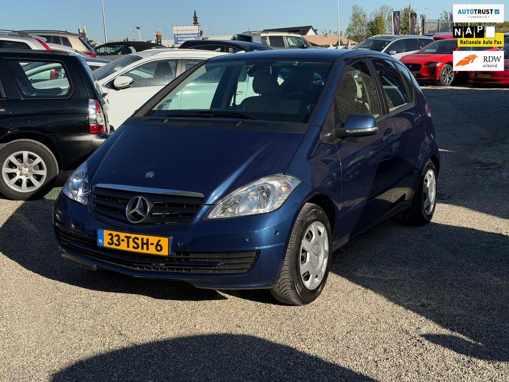 Mercedes-Benz A-klasse 160 BlueEFFICIENCY Business Class Nav, Voorwielaandrijving, Euro 5, Start-stop-systeem, Blauw