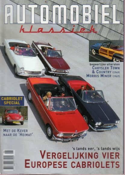 Automobiel 6 1999 : Lancia Flavia Convertible - Peugeot 404, Ophalen of Verzenden, Gelezen, Algemeen