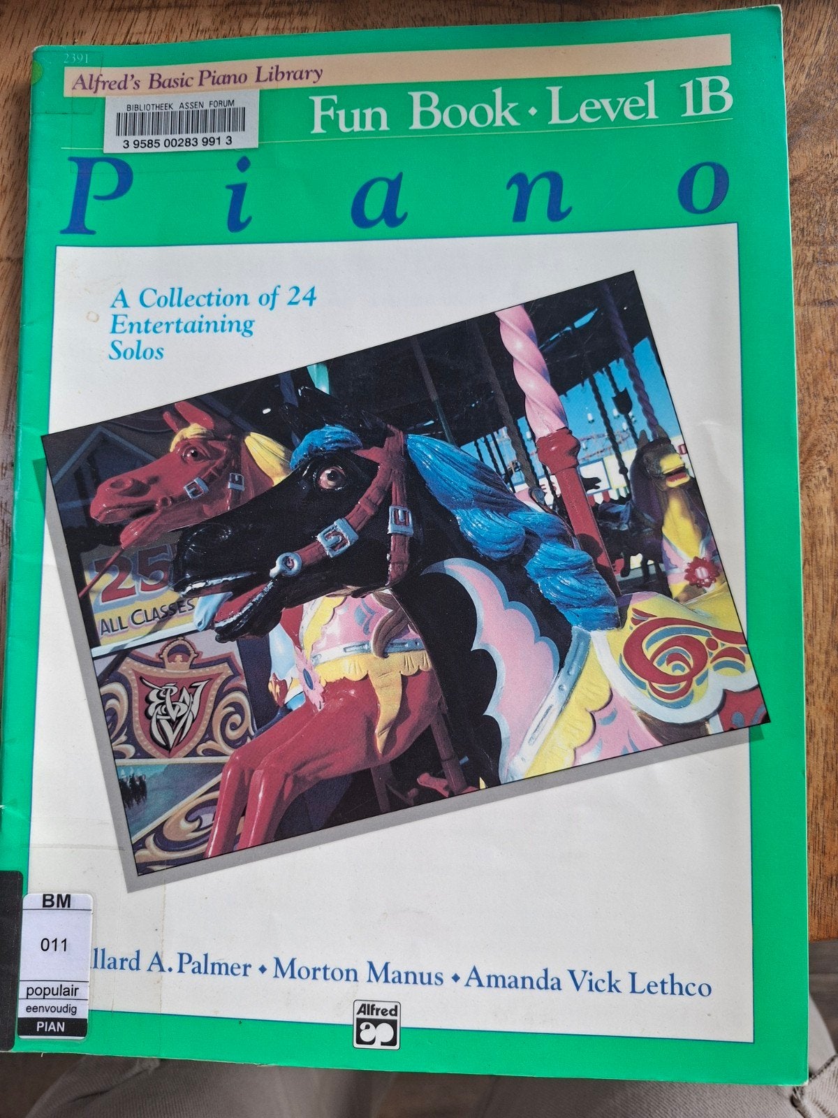 Alfred's Basic Piano Library Fun Book Level 1B, Muziek en Instrumenten, Ophalen of Verzenden, Gebruikt