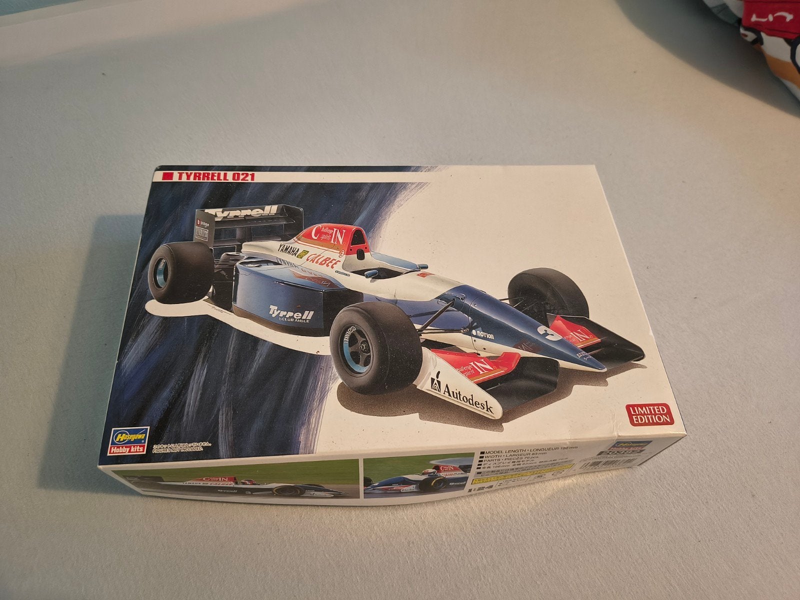 Hasegawa Tyrrell 021, Overige merken, Auto, Groter dan 1:32, Ophalen of Verzenden