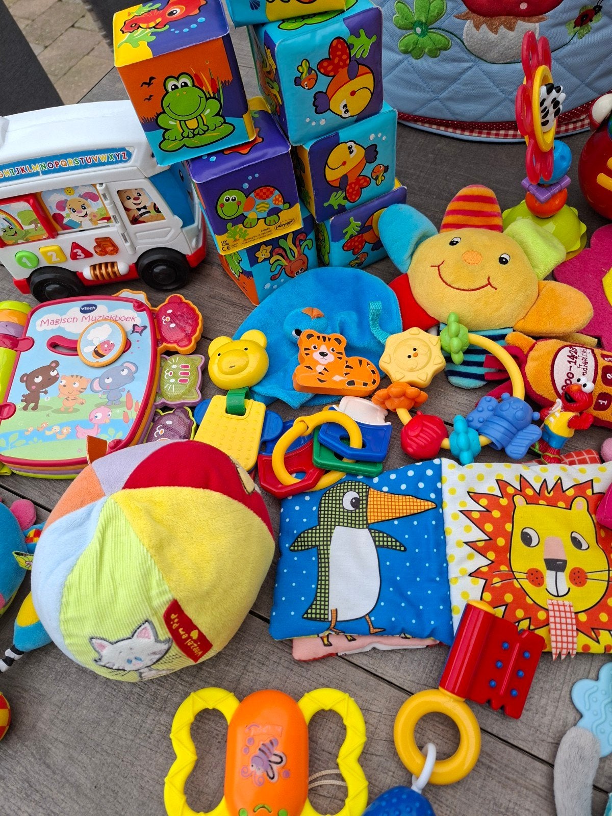 baby speelgoed inclusief tas., Ophalen, Zo goed als nieuw, Overige typen