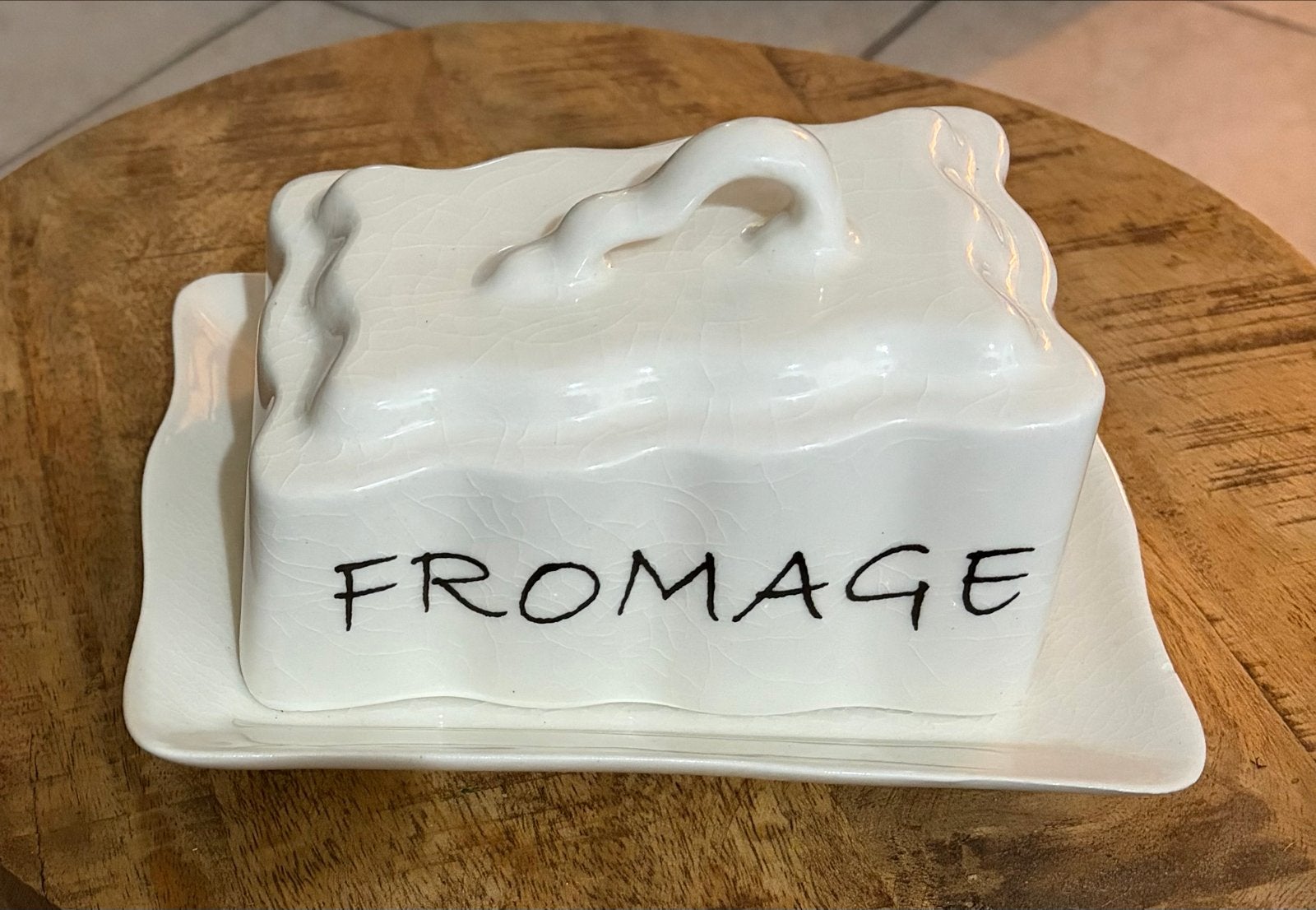 Riviera Maison botervloot Fromage - Nieuw, Ophalen, Overige typen, Nieuw, Steen/keramiek
