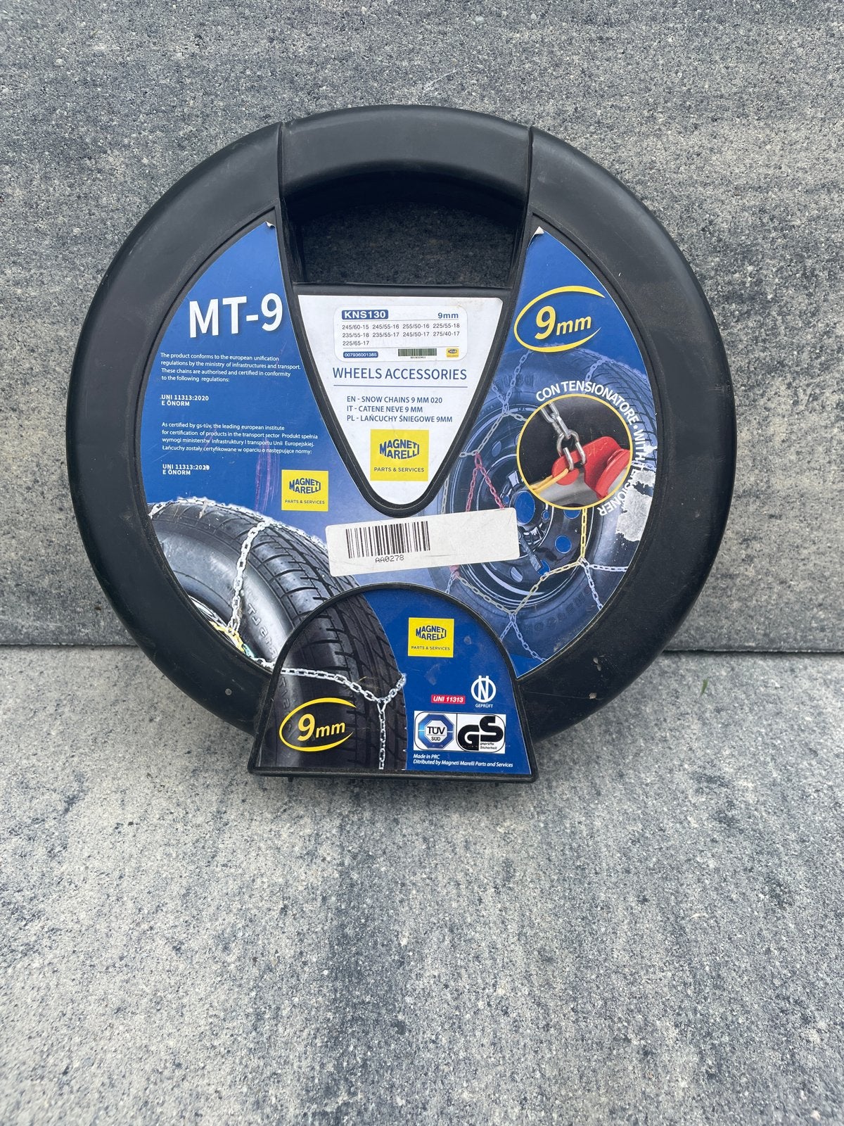 Magneti Marelli MT-9 Sneeuwkettingen 9mm KNS130, Ophalen of Verzenden, Nieuw