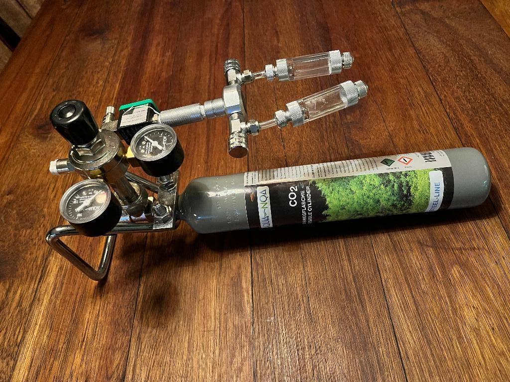 Co2 set 500gr, Dieren en Toebehoren, Vissen | Aquaria en Toebehoren, Ophalen, Gebruikt, CO₂-systeem