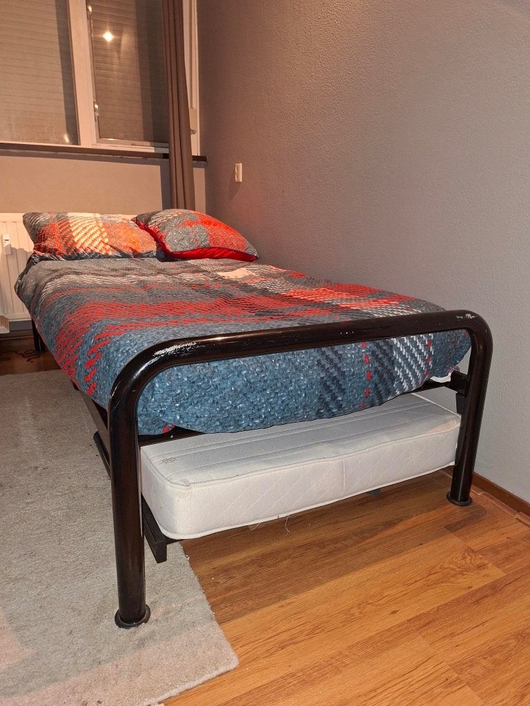 Bedden, Huis en Inrichting, Ophalen, Gebruikt, 90 cm, Eenpersoons