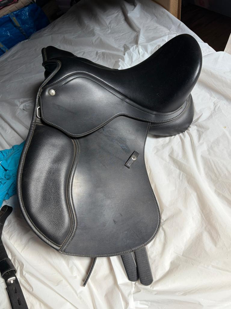 Wintec Hart veelzijdigheid 14 inch zwart, Dieren en Toebehoren, Ophalen of Verzenden, Zo goed als nieuw, Overige soorten