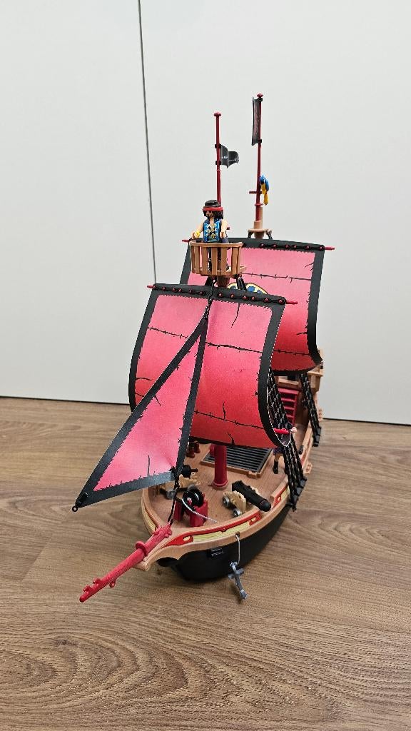 Playmobil 70411 Pirates piratenschip, Ophalen, Zo goed als nieuw, Complete set