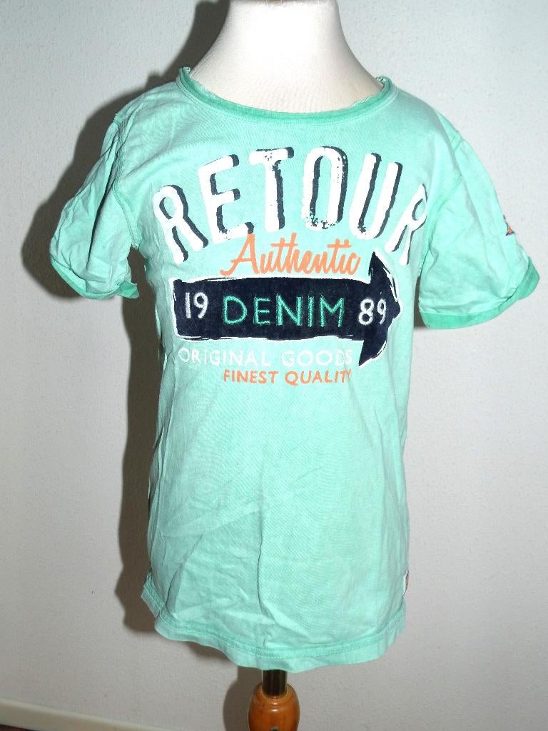 mooi Retour shirt maat 128, Kinderen en Baby's, Kinderkleding | Maat 128, Ophalen of Verzenden, Zo goed als nieuw, Shirt of Longsleeve