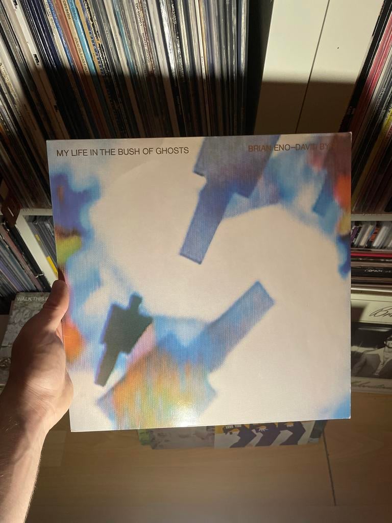 Brian Eno David Byrne - My Life in the Bush of Ghosts LP, Cd's en Dvd's, Vinyl | Pop, Gebruikt, 1980 - 1989, 12 inch, Ophalen of Verzenden