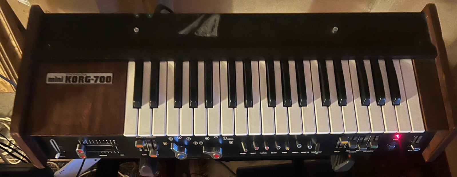 Korg Minikorg 700, Muziek en Instrumenten, Synthesizers, Ophalen, Zo goed als nieuw, 61 toetsen, Korg