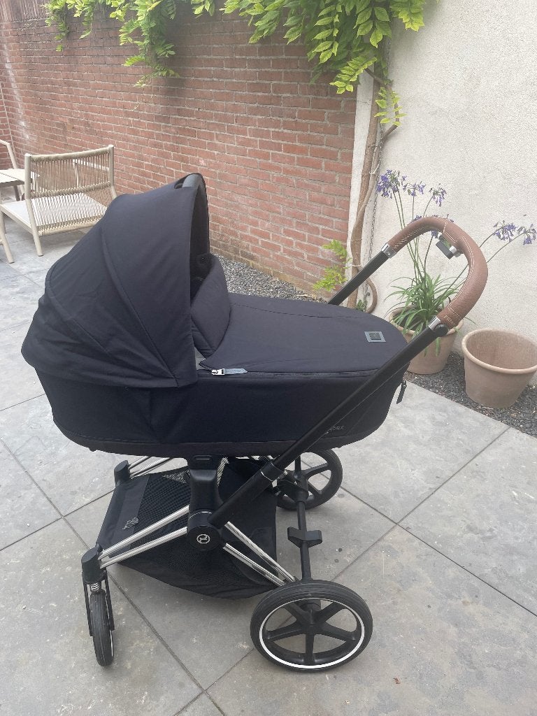 Cybex Priam 4 Kinderwagen + Reiswieg | Zeer nette staat, Ophalen, Zo goed als nieuw, Kinderwagen, Overige merken