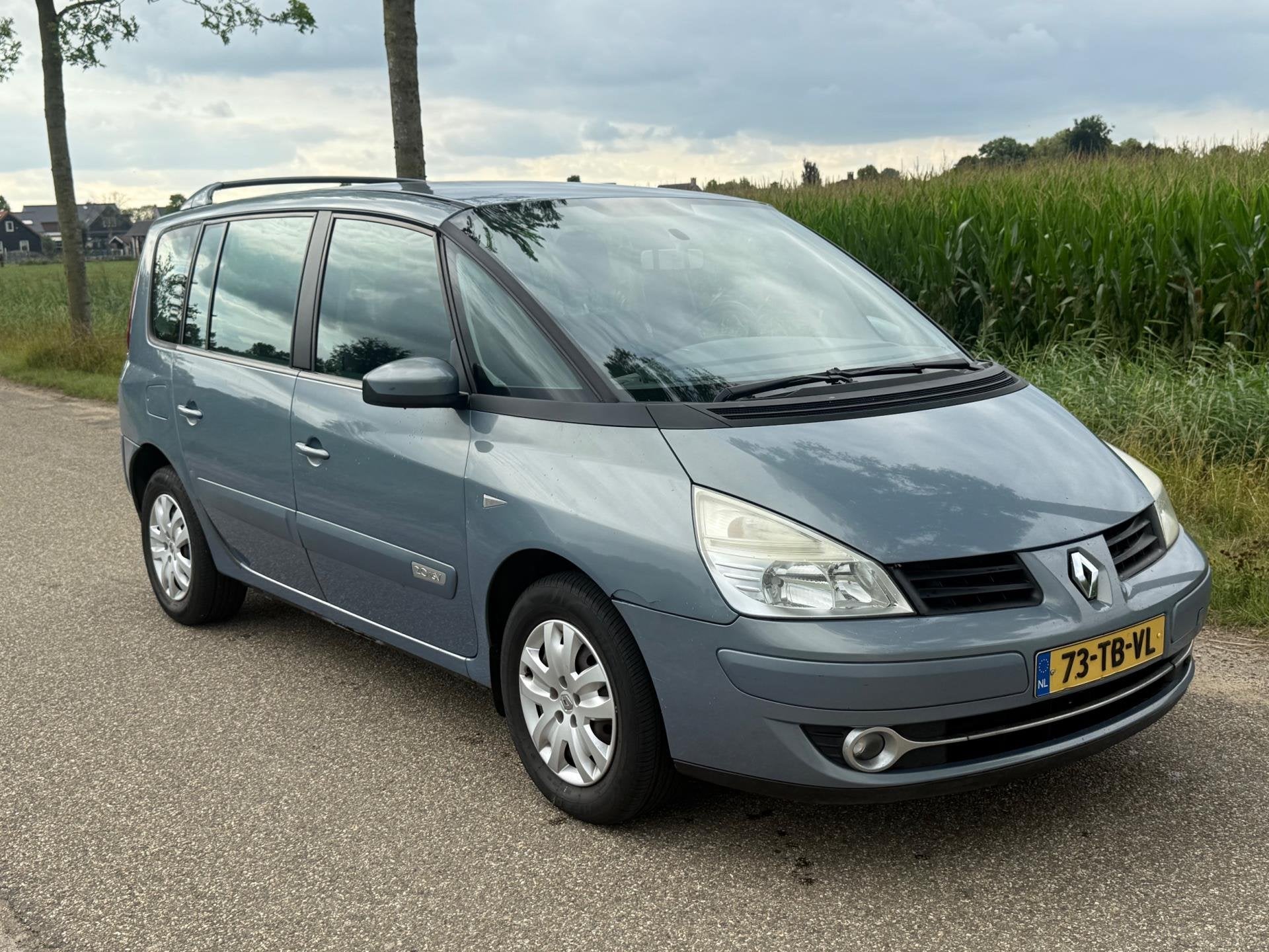Renault Espace 2.0 Expression Airco APK 07-2026, Auto's, Voorwielaandrijving, 4 cilinders, Blauw, Bedrijf