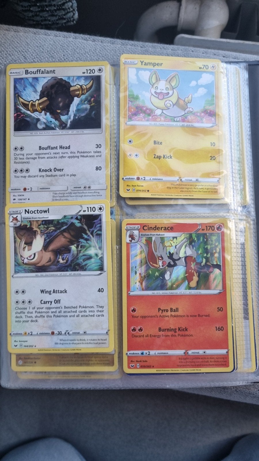 Grote Pokémon Kaartencollectie in Map, Ophalen of Verzenden, Gebruikt, Meerdere kaarten, Foil