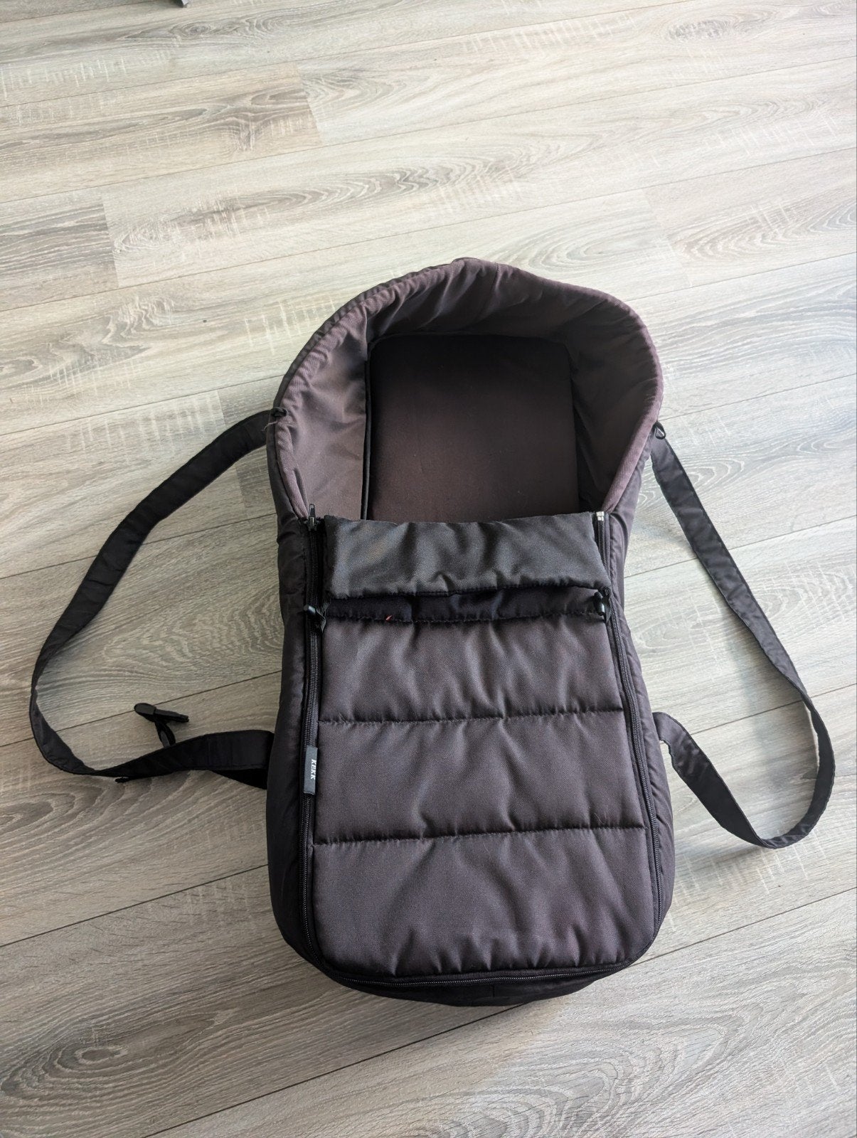 KEKK Babynestje voor in de kinderwagen - Universeel Zwart, Ophalen of Verzenden