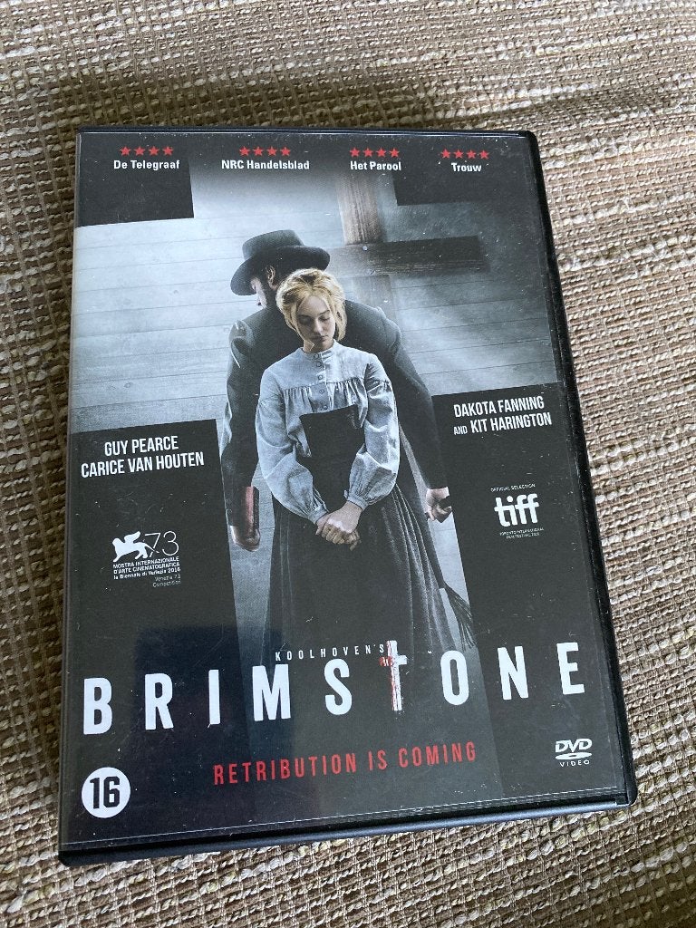 Brimstone DVD - Actiethriller met Dakota Fanning, Engels, Vanaf 16 jaar, Nederlands, Actiethriller
