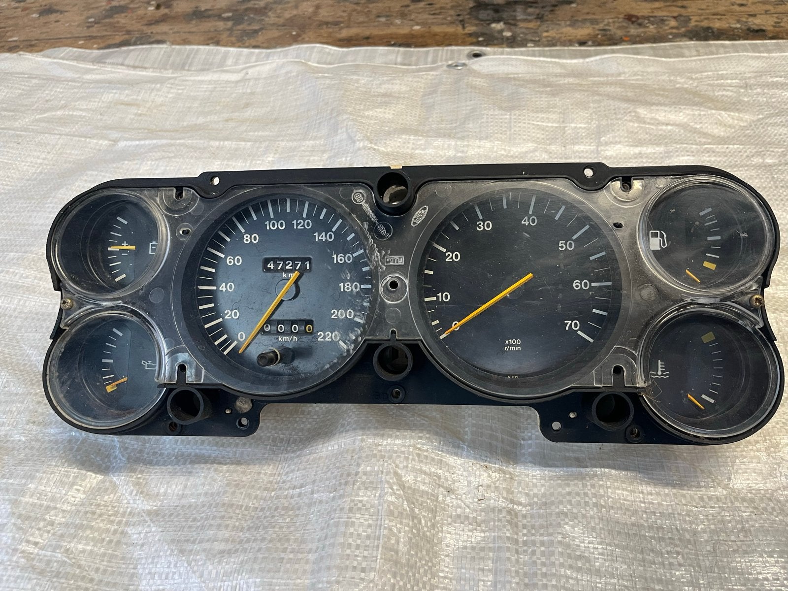 Ford Capri Mk3 tellerset 220 km/u origineel, Ophalen of Verzenden, Gebruikt, Ford