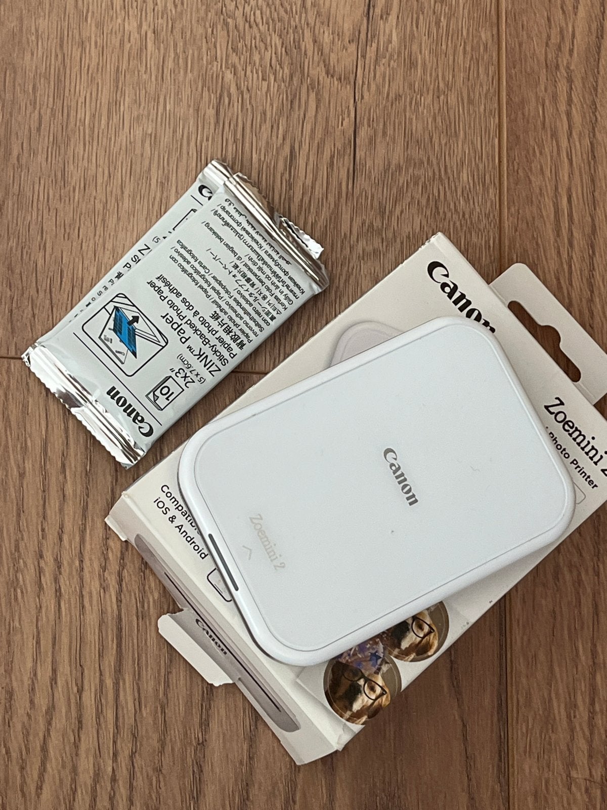 Canon Zoemini 2 Mobiele Fotoprinter met ZINK Papier, Fotoprinter, Ophalen of Verzenden, Overige technieken, Draadloos