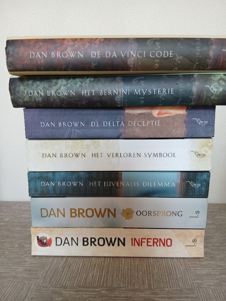 Dan Brown reeks, Ophalen of Verzenden, Zo goed als nieuw, Dan Brown