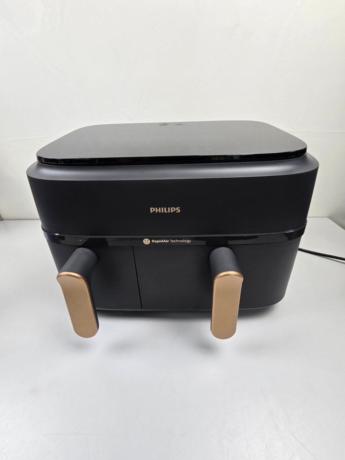 Philips Airfryer 3000 Series Dual Basket 9L, Ophalen, Nieuw, Airfryer, 1500 gram of meer