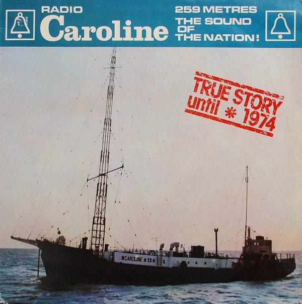 LP Radio Caroline - True story until * 1974, Cd's en Dvd's, Ophalen, Gebruikt, 12 inch