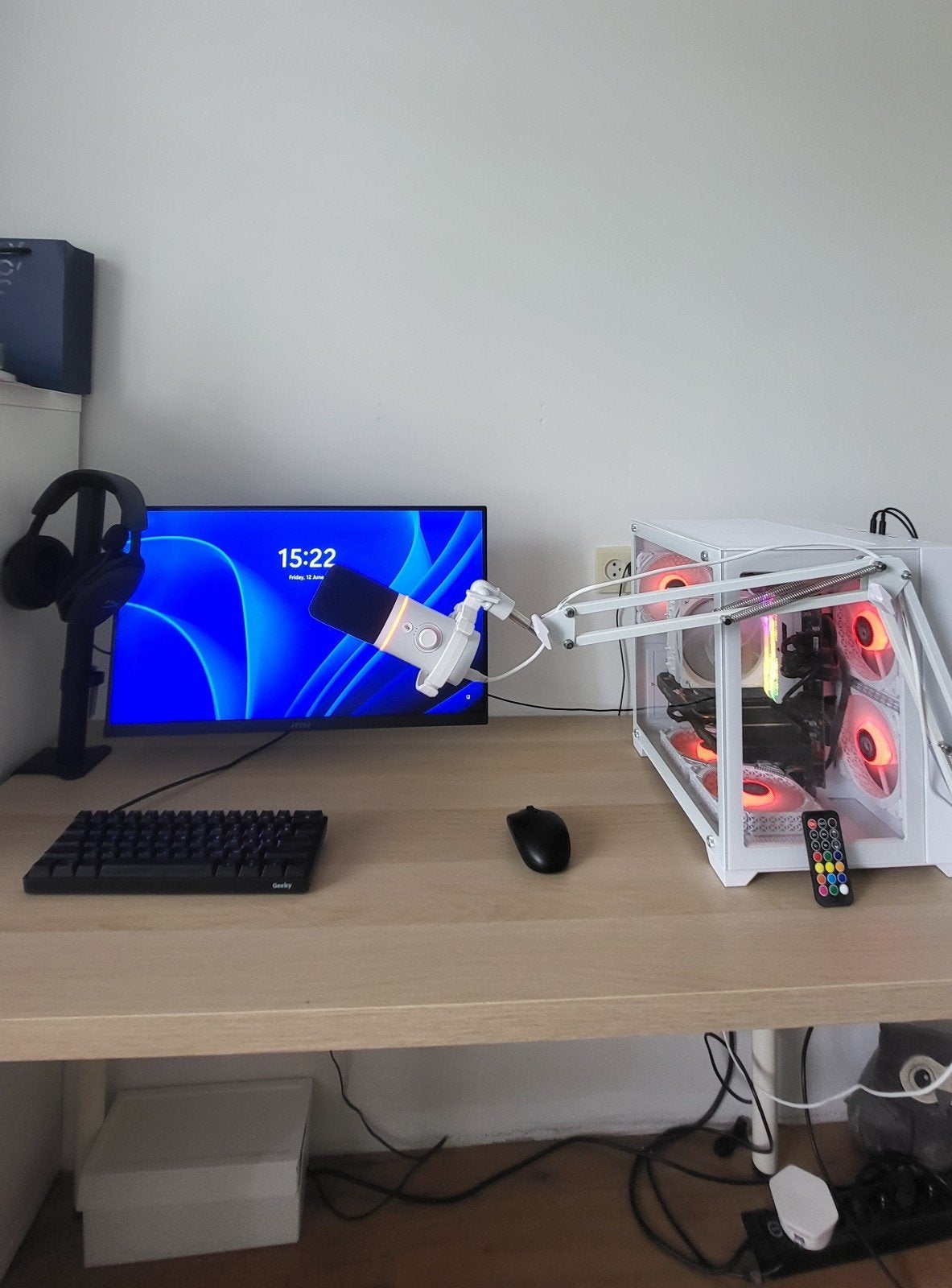 Complete game pc setup!, Computers en Software, Zo goed als nieuw, Gaming, SSD, 1 TB