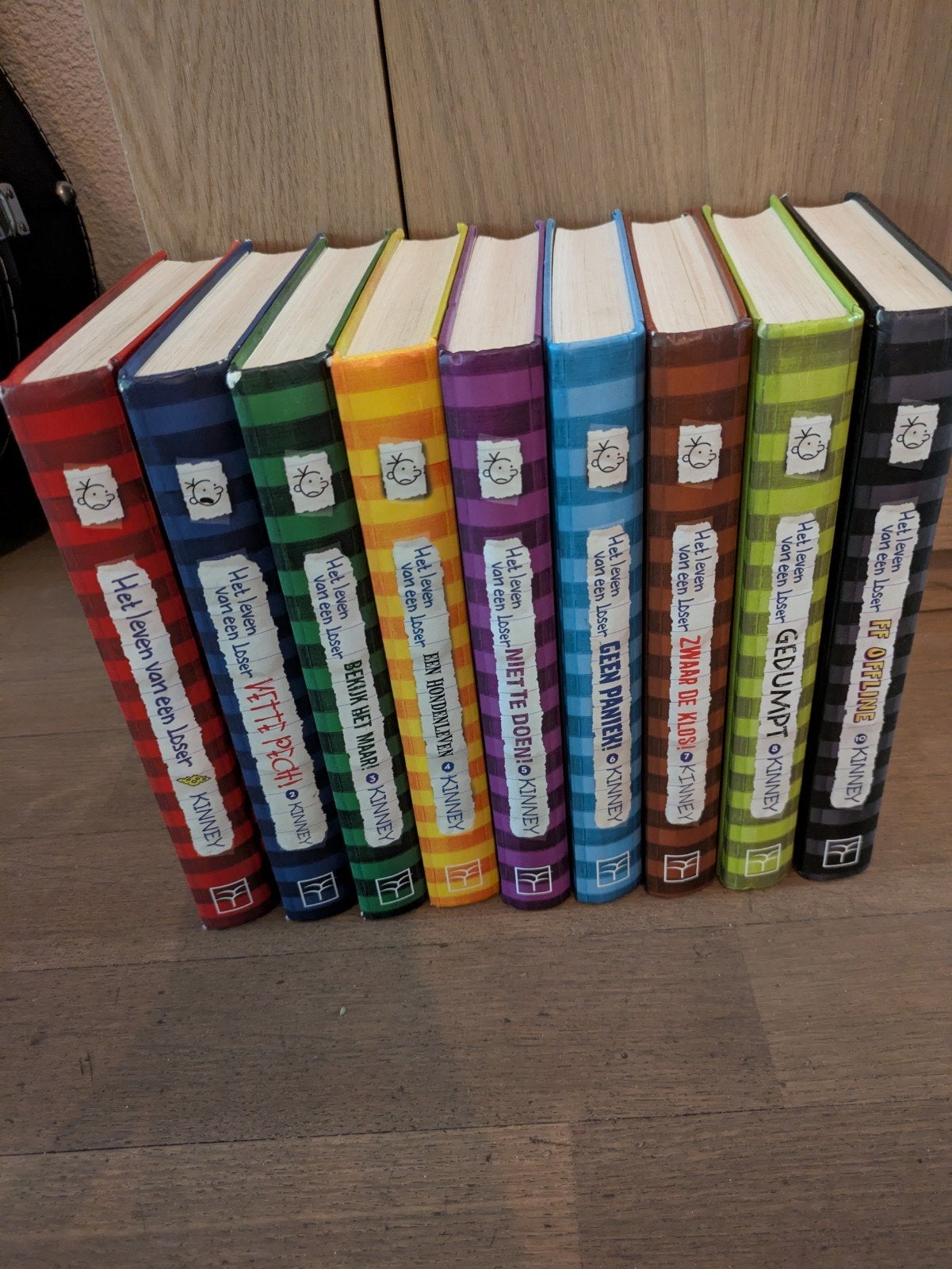 Het leven van een Loser boekenreeks (9 boeken), Ophalen, Zo goed als nieuw, Jeff Kinney, Fictie algemeen