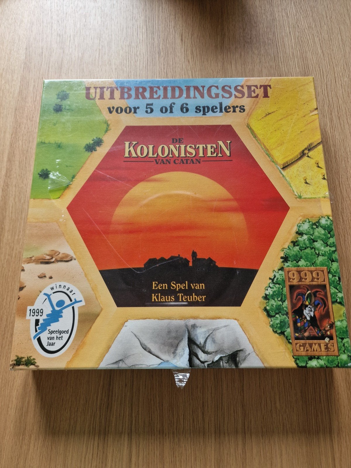 De Kolonisten van Catan houten Uitbreidingsset 5/6 spelers N, Vijf spelers of meer, Ophalen of Verzenden, Nieuw, 999 Games