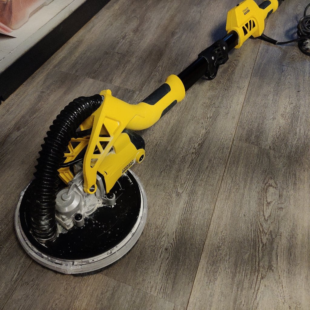 Stanley SFMEE500S Telescopische schuurmachine 750W, D, Gebruikt, Bankschroef, Ophalen of Verzenden