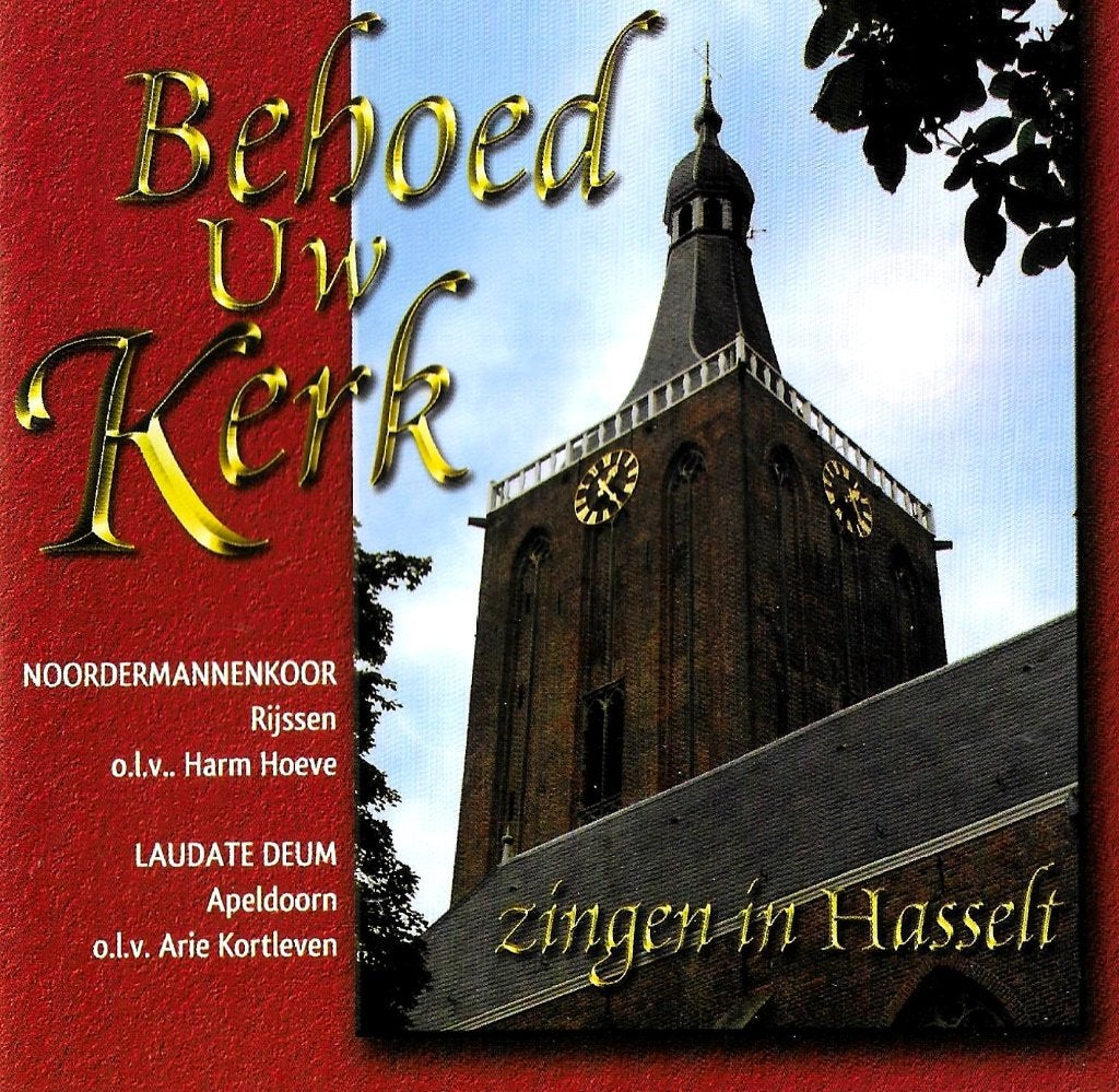 NOORDERMANNENKOOR RIJSSEN / HARM HOEVE - BEHOED UW KERK., Verzenden, Zo goed als nieuw, Geestelijke liederen, Orgel