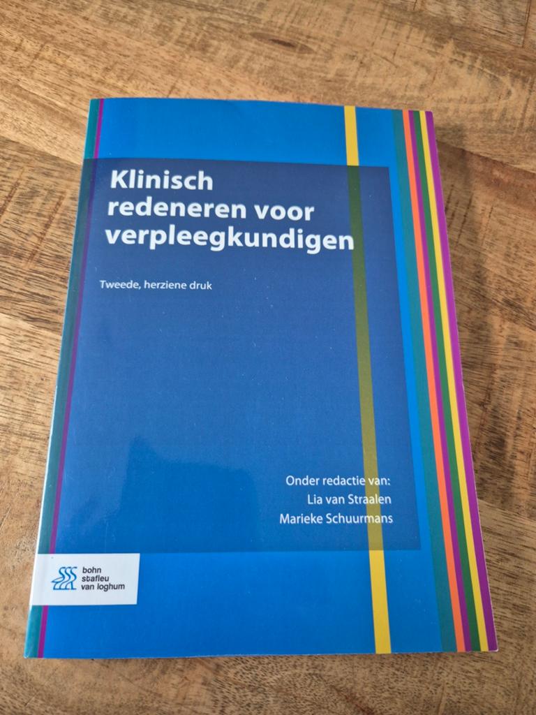 Klinisch redeneren voor verpleegkundigen, Boeken, Lia van Straalen, Marieke Schuurmans, Zo goed als nieuw, Gamma, HBO