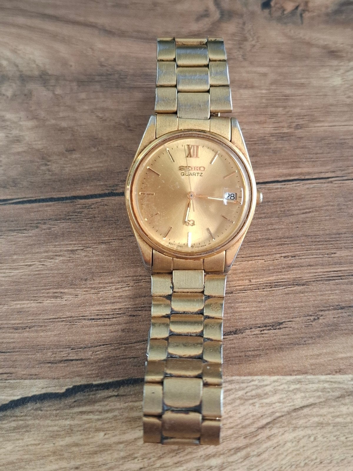 vintage dames seiko horloge, Ophalen, Staal, Seiko